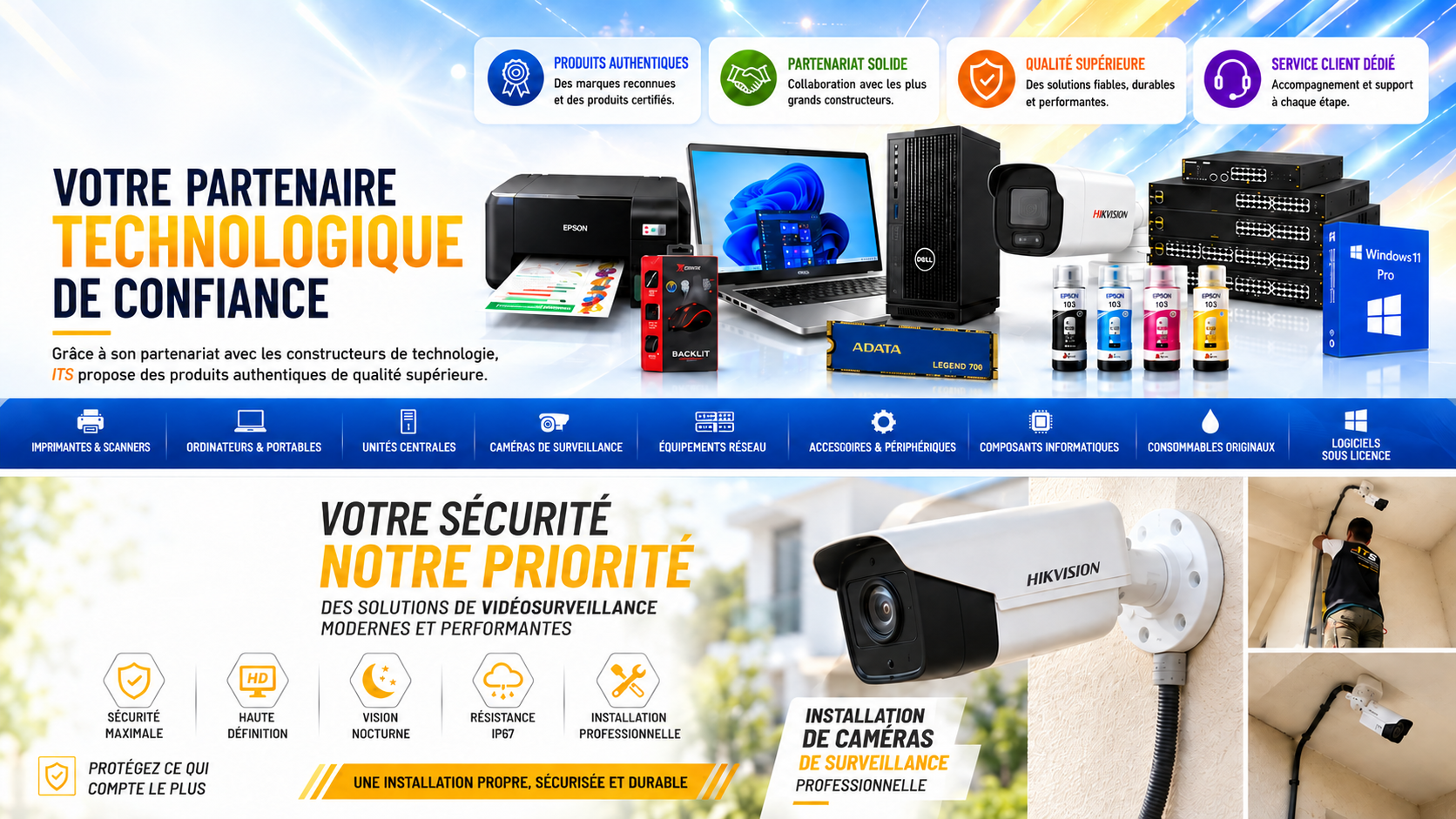Solutions technologiques et vidéosurveillance ITS
