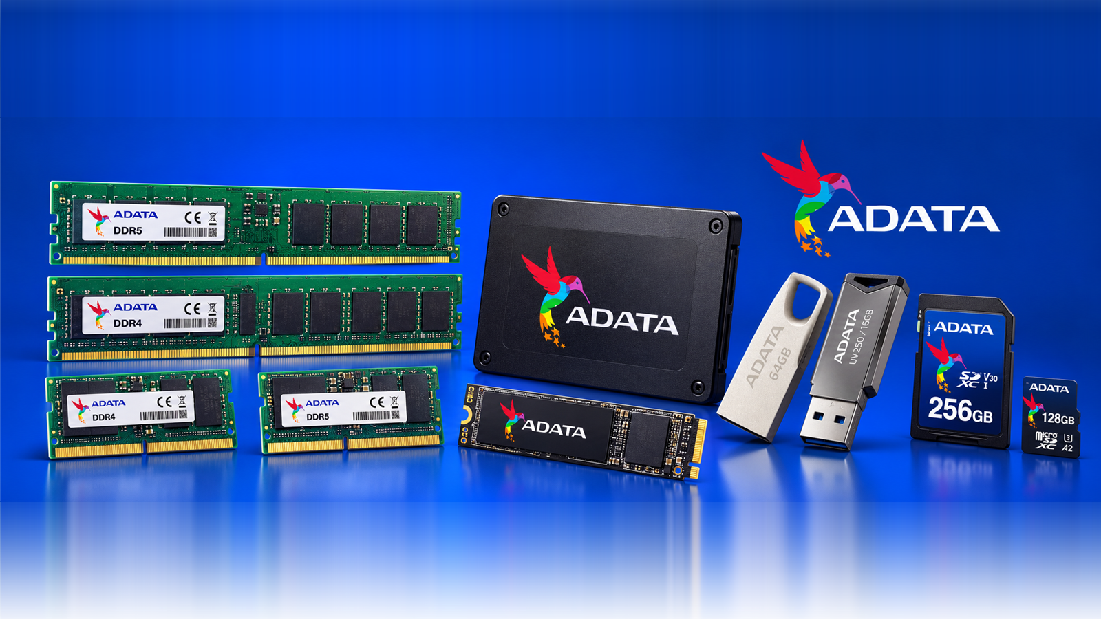 Produits et solutions de stockage ADATA